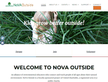 Tablet Screenshot of novaoutside.org